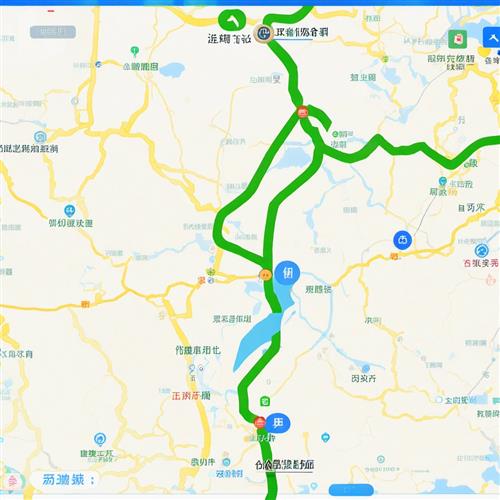 从崇左市到柳州市响水风景区的行驶路线详解